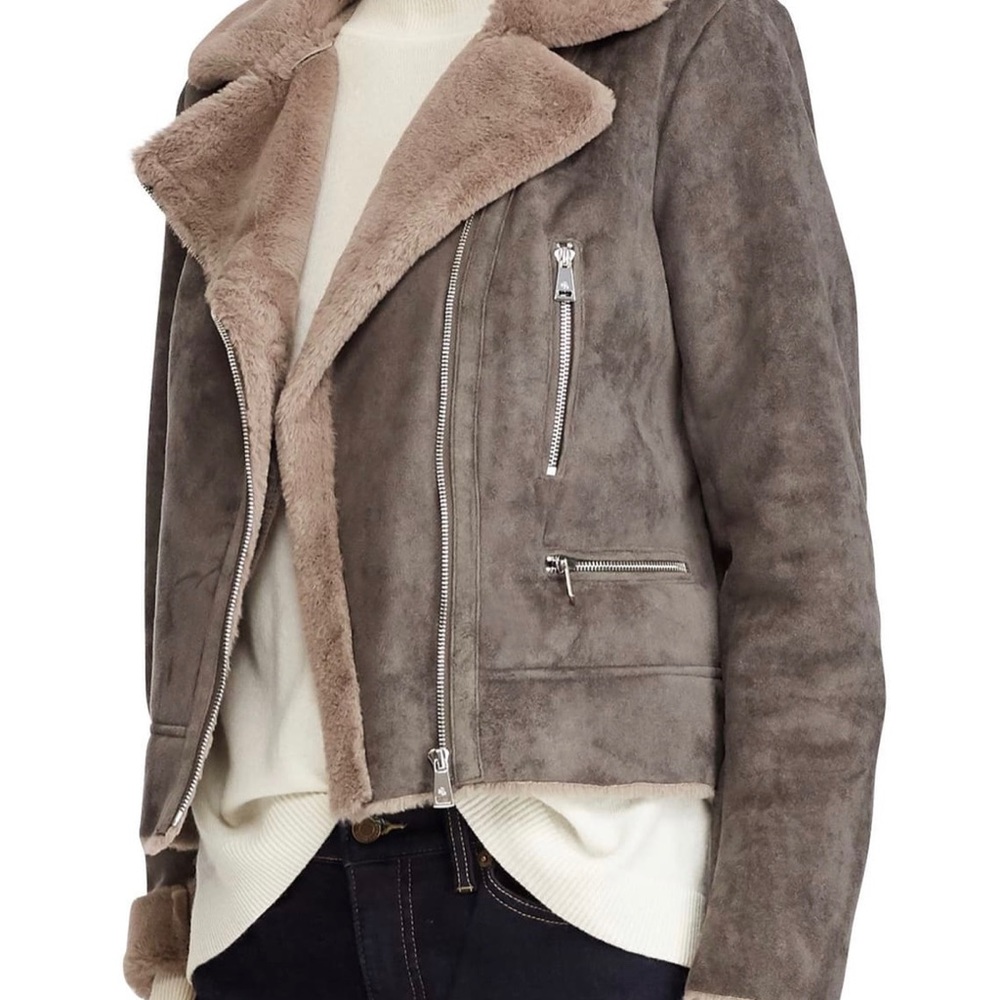 Faux Shearling Moto Jacket
LAUREN RALPH LAUREN